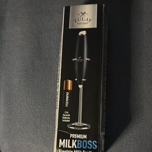 Zulay Kitchen Black Milk Frother